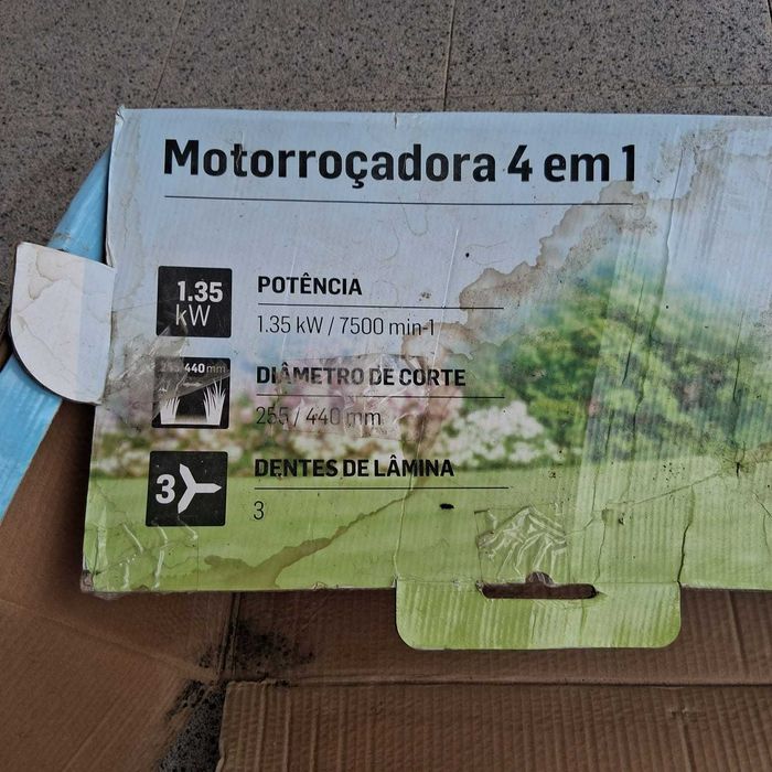 Motoroçadora 4 em 1