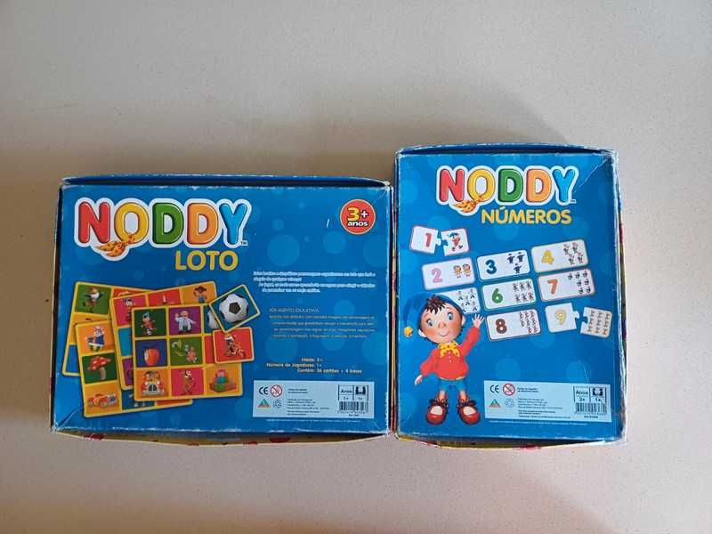 Loto de imagens+ Puzzle de números "Noddy"