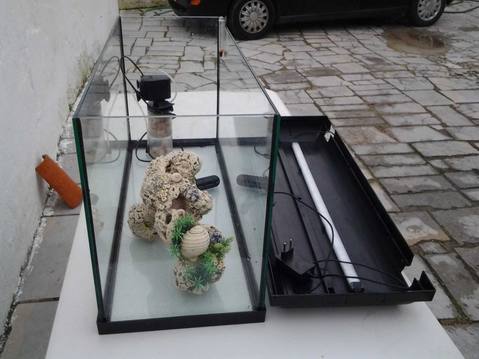 acuario para peixes como novo
