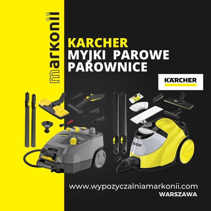 Wynajem Parownica SC5 Parownica SG4/4 Karcher Warszawa Praga