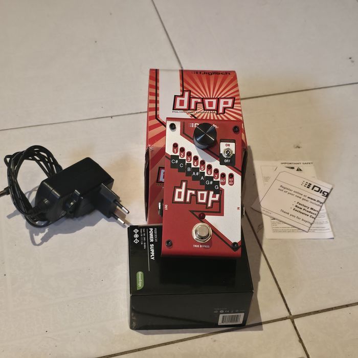 Pedal Droptune Digitech Na caixa Com Fatura