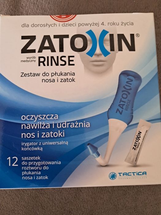 Zatoxin zestaw do płukania nosa