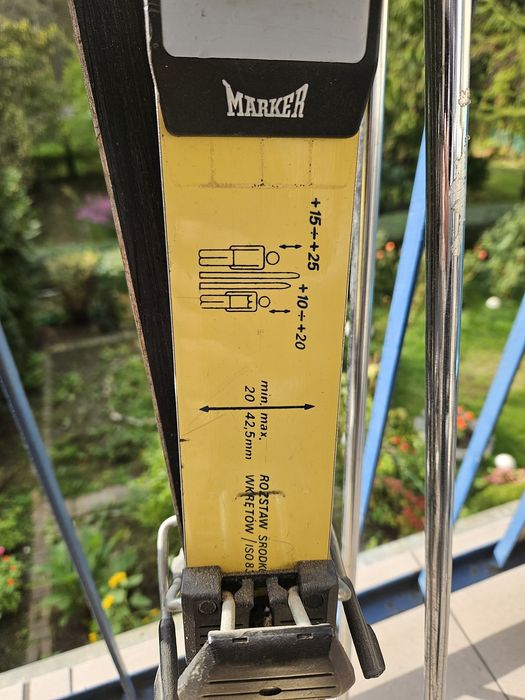 Narty Polsport 165cm z kijkami