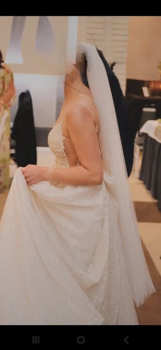 Welon ślubny 1,20 cm