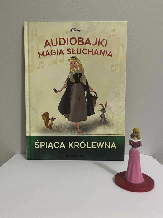 Audiobajki Disney Ksiażka + Figurka nr 25 Śpiąca Królewna