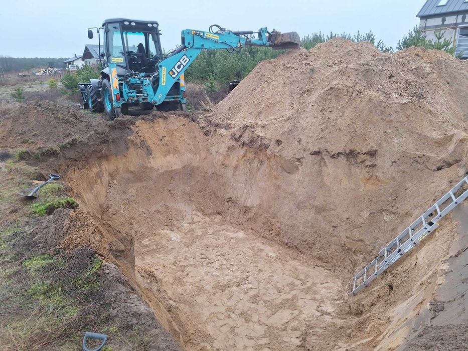 Wiercenie studni,przyłącza wodkan,roboty ziemne