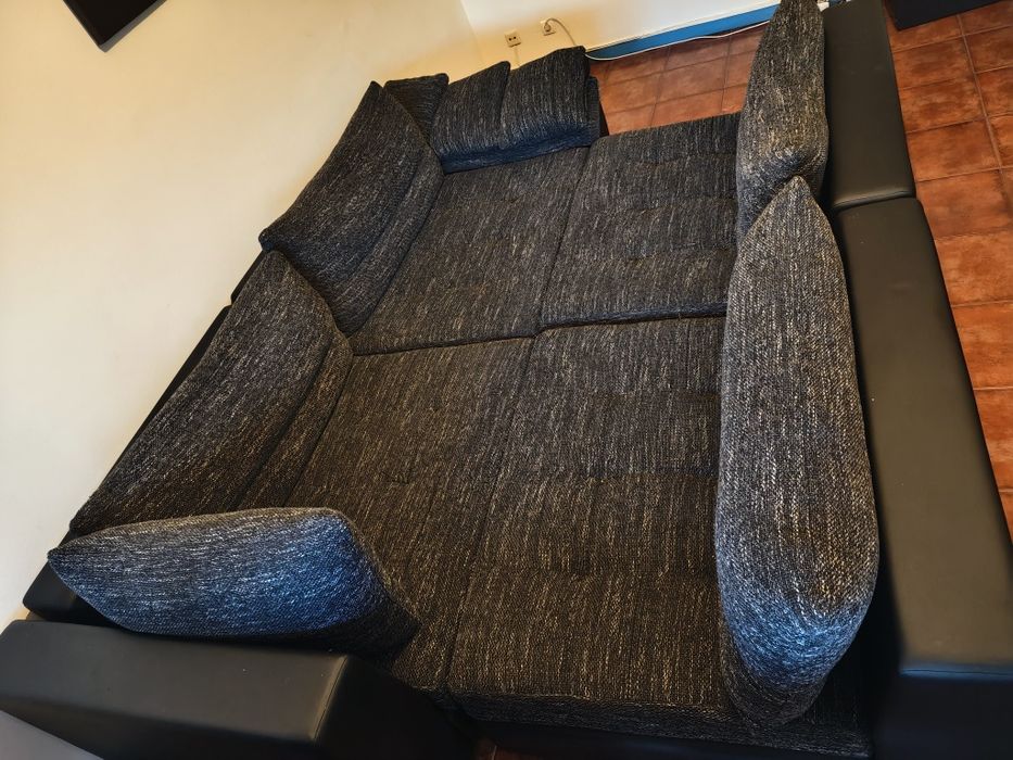 Sofá XL com chaise longue