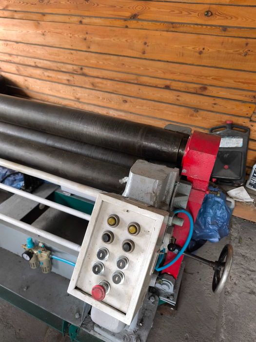 Zwijarka blachy walcarka do blach rur 4x2100mm bdb stan