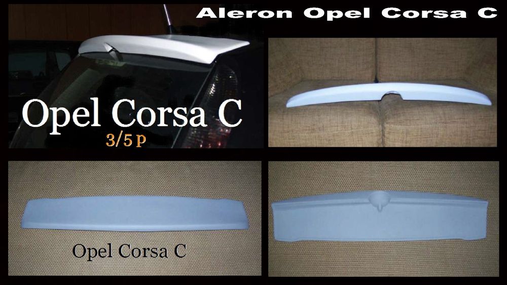 Aileron Spoiler Opel Corsa C (2 modelos)
