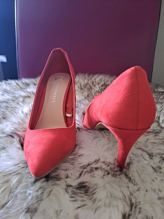 Sapatos usados uma vez