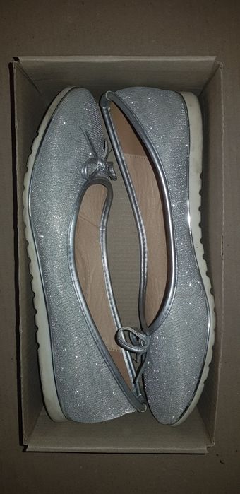 Baleriny, buty damskie, r. 40