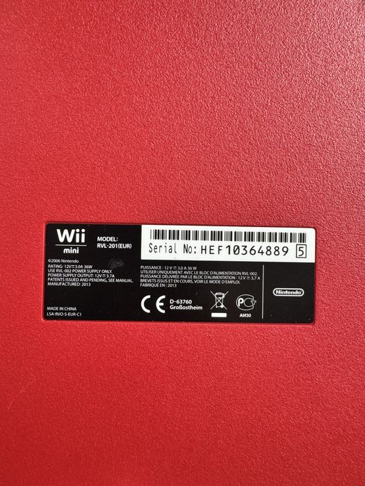 Nintendo Wii mini