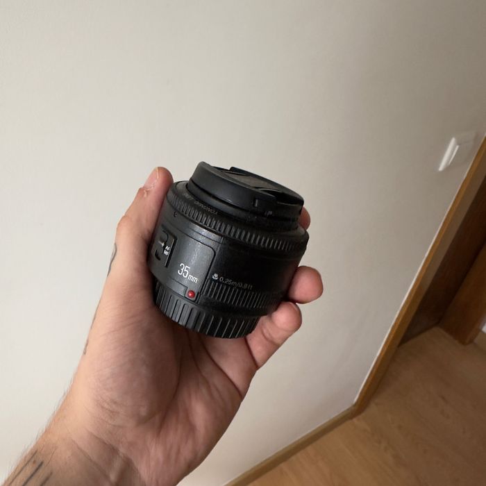 Canon 1300D (T6) 18-55mm + yongnuo 35mm
