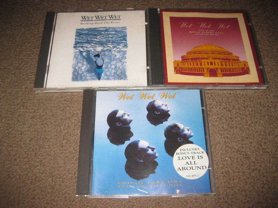 3 CDs dos "Wet Wet Wet" Portes Grátis!