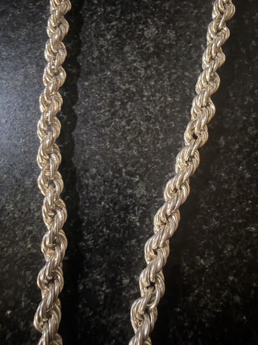 Fio de prata- com 26 cm