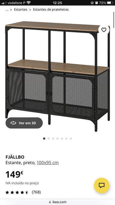 (3) Móveis IKEA Fjällbo