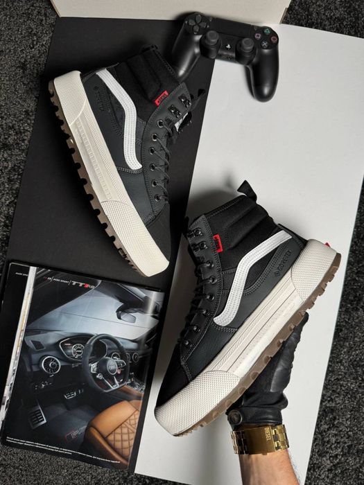 Мужские зимние кроссовки ванс с мехом Vans Sk8-Hi MTE-3 Fur M [41-46]