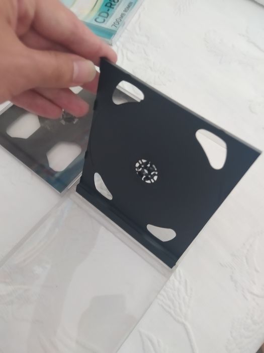 Caixas de CD ou DVD ultra finas ou disco duplo