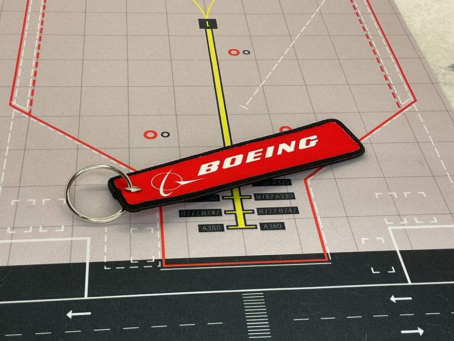 Brelok do kluczy Boeing czerwona