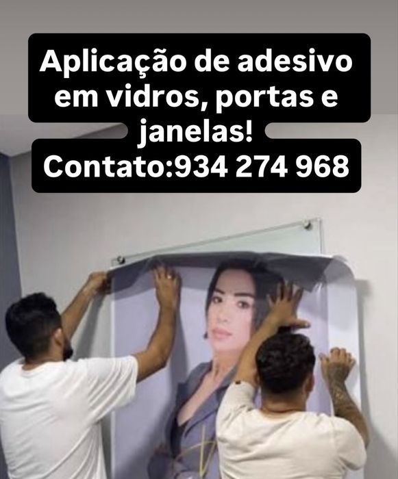 Adesivo de portas , janelas e vidros