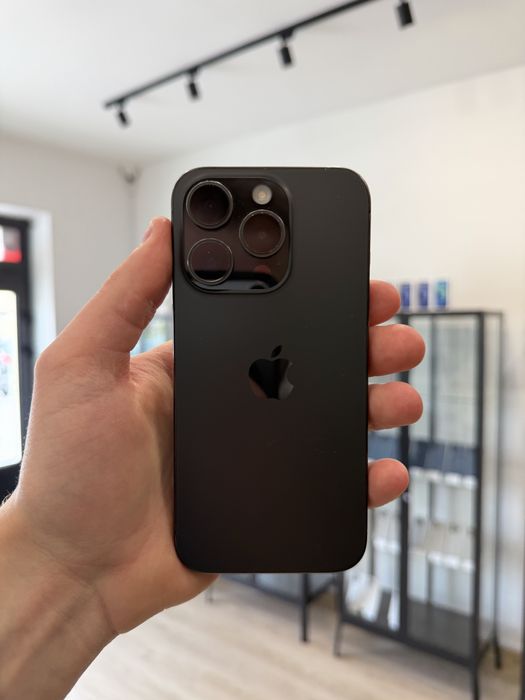 Telefon iPhone 15 PRO 128GB Czarny Apple Gwarancja iTrade