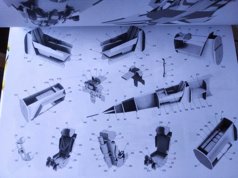 Model kartonowy MiG-23MF Hell Fighter 1:33