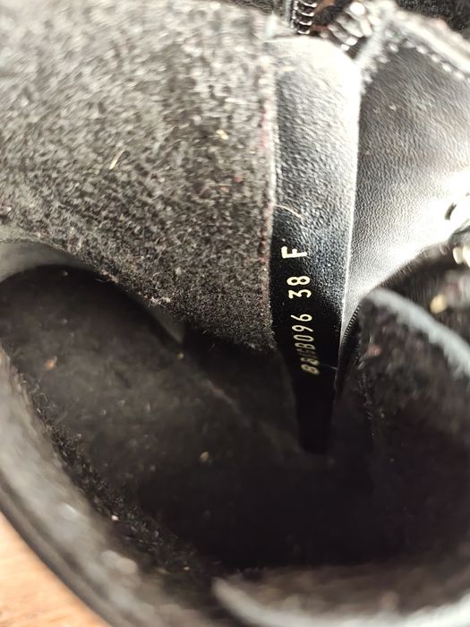 Botki Ryłko czarne 38