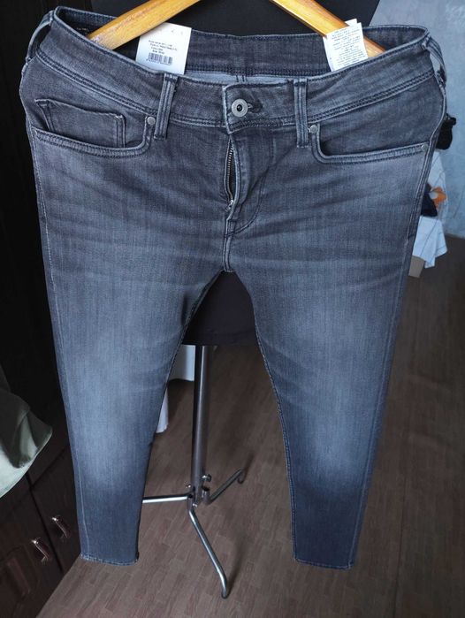Джинсы Pepe jeans United Kingdom w30 stretch grey.