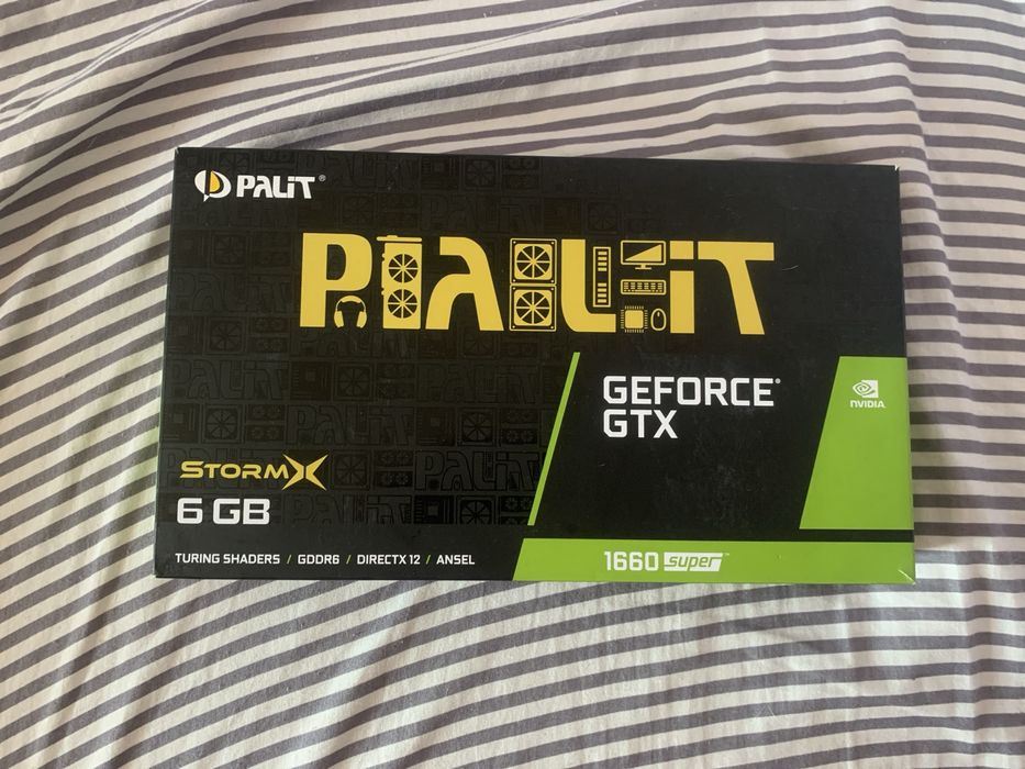 Коробка от видео карты 1660 super