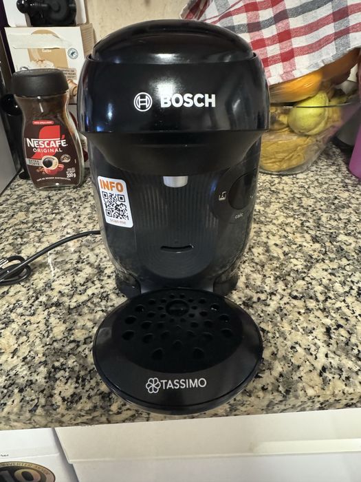 Máquina de Café Bosch Tassimo Preta – Nova na Embalagem