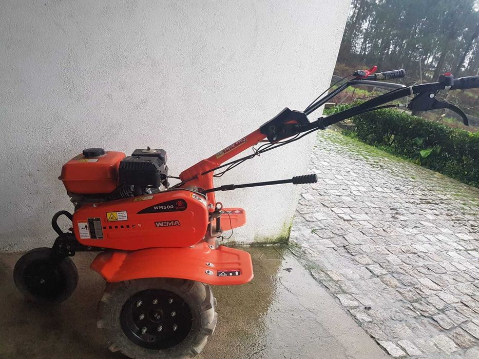 Moto enxada WM500 com acessórios
