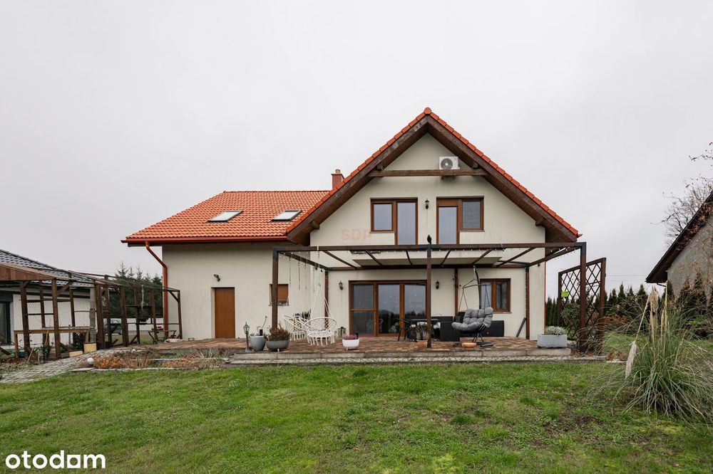 Dom w okolicy Żarowa z widokiem na górski krajobraz|działka 1899 m2