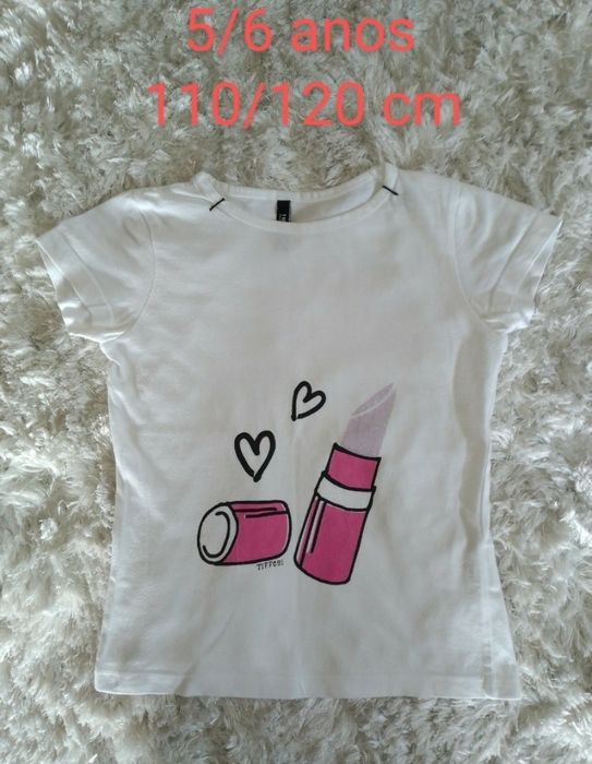 Lote de roupa de menina
