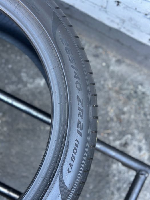 Топові шини‼️ Pirelli P Zero 105Y 265/40 zr21 6.7мм 2024рік‼️Літні шини