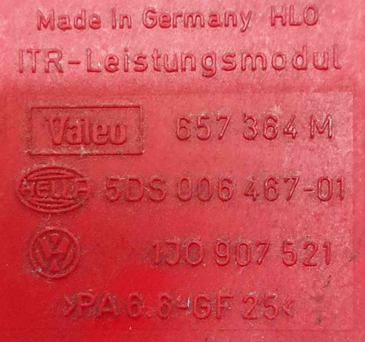 Resistência da Chauffage / Sofagem 5ds00646701 - VW GOLF IV
