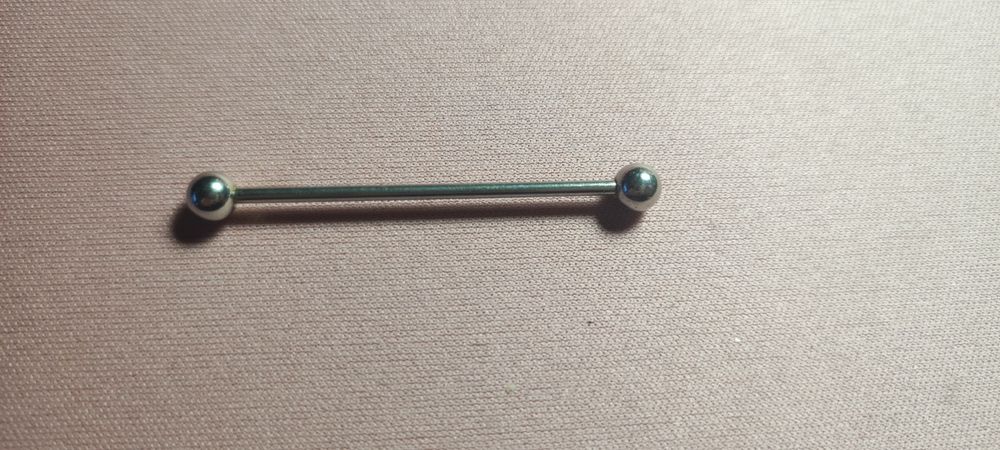 Kolczyk sztanga industrial 32 mm