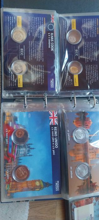 Notas e moedas do mundo