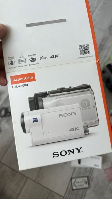 Екшн камера. Sony X3000. Полный комплект