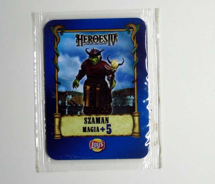 Elleshar / Szaman. Lays Heroes IV. W folii.