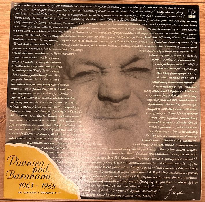 Piwnica pod Baranami 1963 - 1968  4 winyle poljazz