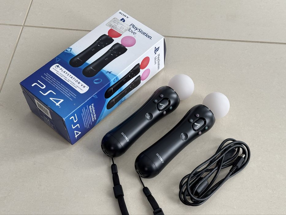 Oryginalne Kontrolery SONY MOVE V2 PlayStation VR Najnowsze Komplet !