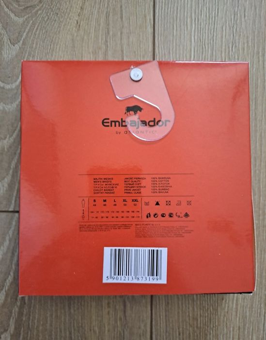 Slipy męskie Atlantic Embajador, rozmiar M, 2PACK