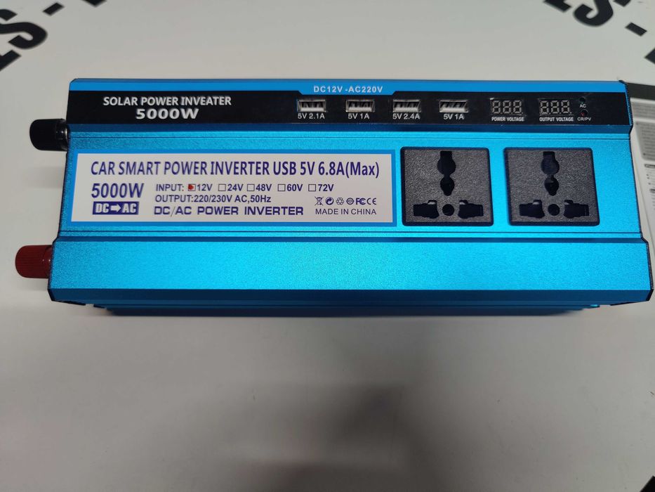 Inverter Inversor de voltagem 12 v 24 v - 220v
