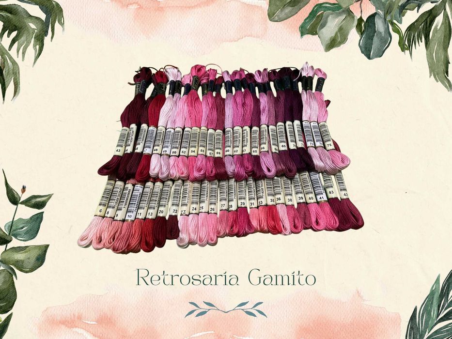 50 Linhas de Bordar Anchor (Conjuntos Originais)