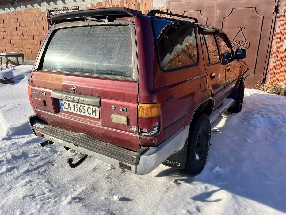 Toyota 4 runner 1990 продаж обмін