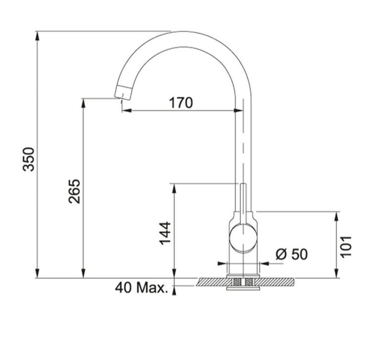Кухонний змішувач Franke Pola