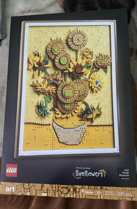 Lego Art - Słoneczniki van Gogh’a