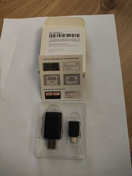 Mikro USB Adapter przewodowy na bezprzewodowy Carlinkit