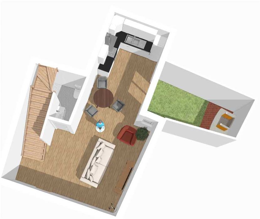 Vende-se Moradia T2 Nova em banda