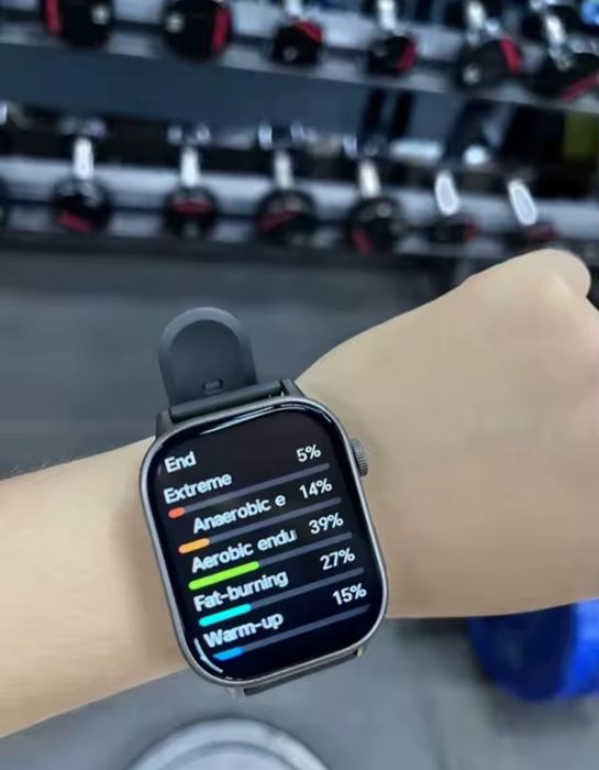 Смарт - годинник чоловічий, підлітковий, AMOLED дисплей,GPS, IP68, NEW